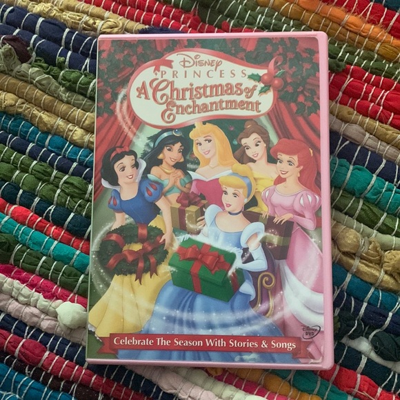 Disney Media Disney Princess A Christmas Of Enchantment Dvd Poshmark